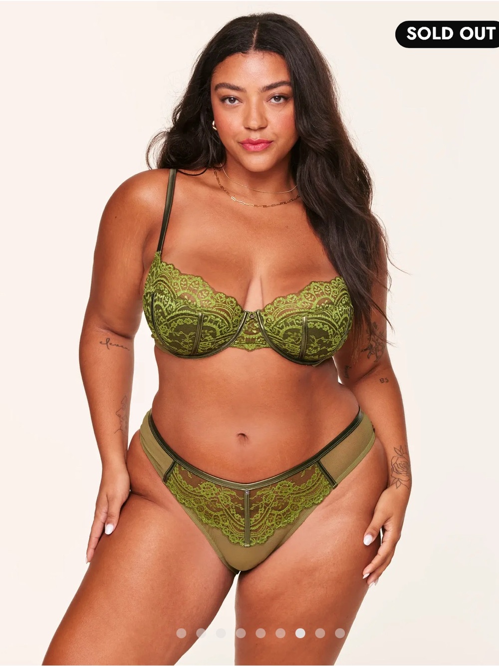 Adore me Paloma Contour Bra green 38 G ***new without tags